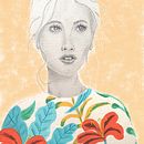 Mi Proyecto del curso: Retrato con lápiz, técnicas de color y Photoshop Ein Projekt aus dem Bereich Design von Zulema González Avalos - 28.07.2020
