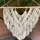 Mi Proyecto del curso: Macramé: nudos básicos y complejos . Macramê projeto de Pilar - 17.07.2020