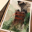 Meu projeto do curso: Desenho arquitetônico com aquarela e tinta. Un proyecto de Ilustración arquitectónica de isabelap_vilela - 18.07.2020