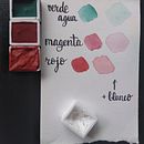 Mi Proyecto del curso: Elaboración de acuarelas artesanales. Arts, Crafts, and Watercolor Painting project by Arantxa - 07.18.2020