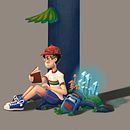 Mi Proyecto del curso: Pintura digital de personajes: ilustra con luz y color. Un proyecto de Ilustración tradicional y Dibujo digital de Pablo Merendín - 18.07.2020