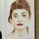 My project in Watercolor Portrait from a Photo course. Projekt z dziedziny Trad, c i jna ilustracja użytkownika beverlykills - 18.07.2020