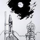 Meu projeto do curso: A arte de desenhar: transforme seus rabiscos em arte. Een project van Traditionele illustratie van Evaristo Barbosa Moura - 19.07.2020