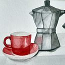 bocetos, acuarelas Ein Projekt aus dem Bereich Aquarellmalerei von Ximena Undurraga - 19.07.2020