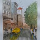 Mi Proyecto del curso: Paisajes urbanos en acuarela Ein Projekt aus dem Bereich L, schaftsbau und Aquarellmalerei von Jaime Alberto Rodríguez Molano - 19.07.2020