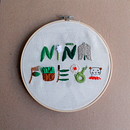 Mi Proyecto del curso: Introducción al bordado en relieve. Un projet de Broderie , et Design  de Carolina Carvajal - 19.07.2020