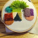 Mi Proyecto del curso: Introducción al bordado con aguja mágica. Un progetto di Ricamo di Mónica (Mou) Bárcenas - 20.07.2020