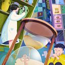 Escape Room. Digital Painting, and Traditional illustration project by One Seeing - 07.20.2020