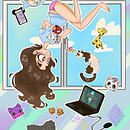 Mi Proyecto del curso: Ilustración digital: crea desde tu imaginación. Un progetto di Illustrazione digitale di Andrea Barbin - 27.07.2020