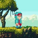 My project in Pixel Art Character Animation for Video Games course. Un progetto di Animazione 2D di Fabricio Miriuk - 20.07.2020