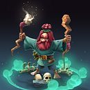 Magician - Stylized Character. Un proyecto de 3D, Animación 3D, Animación de personajes, Desarrollo de videojuegos, Diseño 3D, Diseño de juegos, Escultura, Modelado 3D y Videojuegos de jose hernandez - 20.07.2020