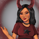 Mi Proyecto del curso: Retrato de personajes femeninos con Procreate. Un proyecto de Dibujo digital de Frisian A. Potter - 20.07.2020