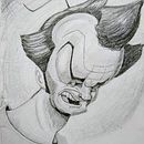 Mi Proyecto del curso: Retrato en caricatura con grafito (Jack Nicholson). Een project van Tekening met potlood,  Tekening y  Artistieke tekening van Paúl Spin - 21.07.2020
