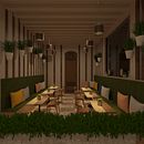 Proyecto de comedor de hotel . % Sofia Villanueva Murillo tarafından hazırlanan Dekoras, Ve on projesi - 07.21.2020