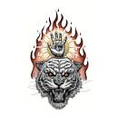 Tyger. Un proyecto de Dibujo, Dibujo artístico e Ilustración tradicional de Guillermo. MV - 21.07.2020
