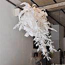 "Winter": Paper and wire sculptural installation. Arts, Crafts, Paper Craft, and Sculpture project by Eileen Ng - 07.21.2020