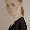 Mi Proyecto del curso: Retrato en acuarela a partir de una fotografía. Desenho de retrato projeto de Marisa Rizzolo - 22.07.2020