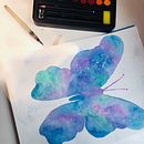 Mi Proyecto del curso: Técnicas modernas de acuarela. Een project van  Creativiteit van Yexalen Marquez Cabada - 22.07.2020