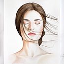 Watercolor portrait II. Watercolor Painting project by Ellen van Ham - 07.23.2020