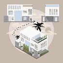 Duplex House Project Ein Projekt aus dem Bereich 3D, Design und Traditionelle Illustration von Datkaiym Myrzakmatova - 23.07.2020