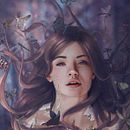 Mother Nature? Wood nymph? What do you think?. Character Design, Digital Illustration, Digital Painting, and Traditional illustration project by Stephanie Shimerdla - 07.24.2020