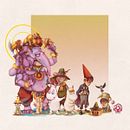 Summer concept art. Film, Concept Art, Drawing, Character Design, Game Design, Traditional illustration, Digital Illustration, and Video Games project by Sergio Peña - 07.24.2020