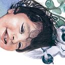 Mi Proyecto del curso: Retrato ilustrado en acuarela Ein Projekt aus dem Bereich Traditionelle Illustration und Aquarellmalerei von Jessika Peredo Mayorga - 25.07.2020