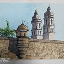 Torres de Catedral, Campeche, Mx. Un proyecto de Arquitectura de Juan Carlos Curiel Espinosa - 25.07.2020