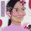 Mi Proyecto del curso: Retrato creativo ilustrado con Procreate . Desen digital de Lucia Tessey - 07.25.2020