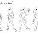 Meu projeto do curso: Design de personagens para animação com Photoshop. Een project van Ontwerp van personages van Laura Pontes de Castro - 25.07.2020