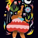My project in Flat Illustration with Photoshop course. Traditional illustration project by André Carvalho - 07.25.2020