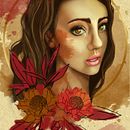 My project in Illustration Techniques with Digital Watercolor course. Un proyecto de Ilustración digital, Dibujo de Retrato y Pintura a la acuarela de Emma-Kate Hart - 27.07.2020