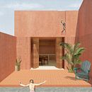 Mi Proyecto del curso: Representación gráfica de proyectos arquitectónicos. Un progetto di 3D e Collage di Nicole Alvariñas - 27.07.2020