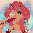 DTIYS @puicheng_potato. Een project van Digitaal ontwerp, Traditionele illustratie y Digitale illustratie van Veintitres Art - 27.07.2020