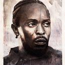Omar Little. Traditional illustration project by Jose González Ruiz - 07.27.2020