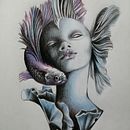 Mi Proyecto del curso: Retrato creativo en claroscuro con lápiz. Un projet de Dessin au cra, on , et Dessin artistique de Soledad Martínez - 27.07.2020