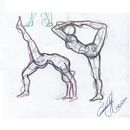 Práctica/poses/flexibilidad. Un progetto di Disegno e Bozzetti di Esmeralda Jacobo - 28.07.2020