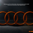 Audi Tires - Whatever the size of your Audi tires, you will find them at speeed'gom. 2D Animation, Advertising, Art Direction, Commercial Photograph, Digital Photograph, Fine-Art Photograph, Instagram Photograph, Photo Retouching, Photographic Composition, Photographic Lighting, and Product Photograph project by Yassine MAJJALI - 07.25.2020