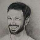 Meu projeto do curso: Retrato realista com lápis grafite. Desenho a lápis, Desenho de retrato, e Desenho realista projeto de Angélica Trindade - 29.07.2020