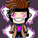 Gambit Kawaii. Een project van Traditionele illustratie van Nilton Rodríguez - 29.07.2020