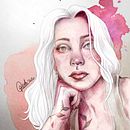 Mi Proyecto del curso: Retrato ilustrado con Procreate. Projekt z dziedziny  użytkownika Raquel Bertrán - 04.10.2020