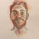 My project in Artistic Portrait with Watercolors course. Un progetto di Pittura ad acquerello di Josefina Sastre - 30.07.2020