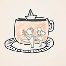 Un regalo para alguien . Ilustração infantil projeto de brissiodamian - 31.07.2020