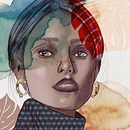 My project in Illustrated Portraits with Procreate course. Een project van Digitale tekening y  Portrettekening van lau_mcr - 31.07.2020