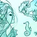 Mermay . Digital Drawing, and Traditional illustration project by Kaos - 06.05.2018