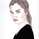 Mi Proyecto del curso: Retrato en acuarela a partir de una fotografía . Ilustrație tradițională și Pictură în acuarelă de Fer Arandia - 08.01.2020