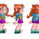 Chloe: Diseño de personaje . Un proyecto de Animación, Diseño de iluminación, Diseño de personajes, Ilustración digital e Ilustración infantil de Frida A - 08.08.2020