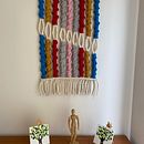 Mi Proyecto del curso: Macramé: técnicas de tejido envuelto. Un proyecto de Macramé de Jessica De la cueva - 02.08.2020