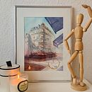 My project in Architectural Sketching with Watercolor and Ink course. Un progetto di Pittura ad acquerello di Olga Listrova - 02.08.2020
