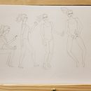 Mi Proyecto del curso: Dibujo anatómico para principiantes. Een project van  Schetsen van Daniela Fernandez - 03.08.2020